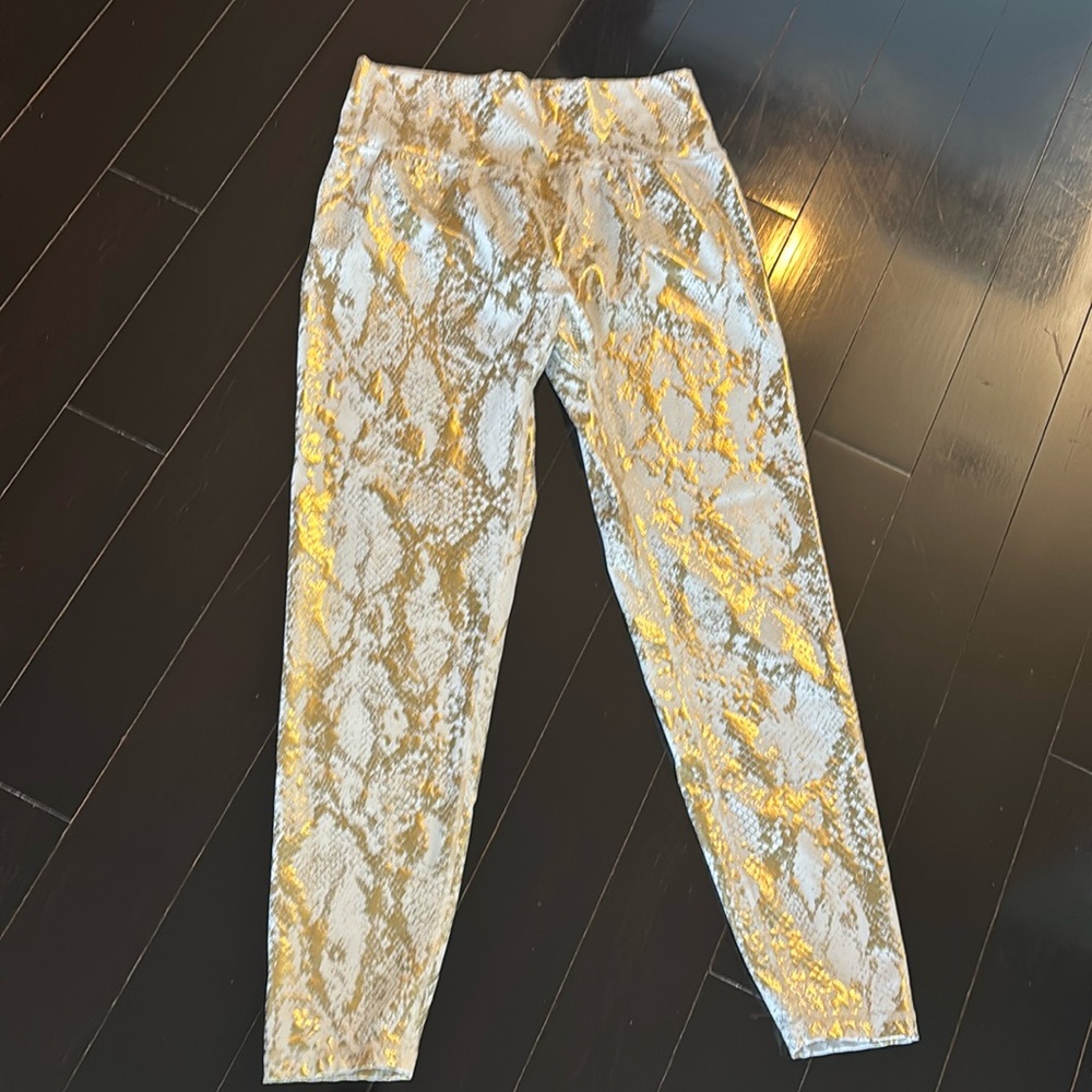 BuffBunny Rebel Legging V2 - White Gold Viper XXL